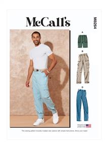 McCalls Pattern 8264 Men's Shorts and Pants