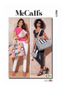 McCalls Pattern 8271 Totes and Pouches