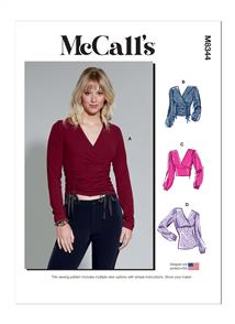 McCalls Pattern 8344 Misses' Knit Top