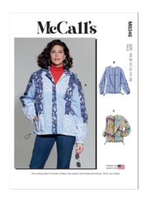 McCalls Pattern 8346 Misses' Jacket