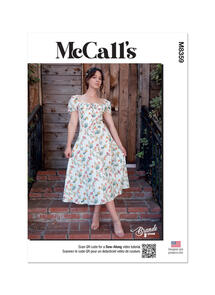 McCalls Misses' Top and Dress by Brandi Joan