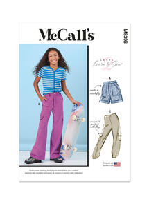 McCalls Girls' Shorts and Cargo Pants