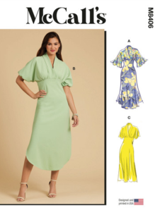 McCalls McCall's Sewing Pattern Misses' Dress M8406