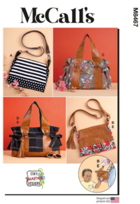 McCalls Sewing Pattern Bags by Tiny Seamstress Designs M8467