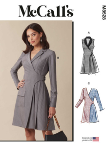 McCalls Sewing Pattern Misses' Blazer Dresses M8528