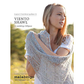 Malabrigo Viento Shawl- Knitting Kit / Pattern
