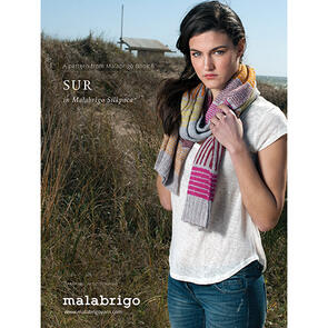 Malabrigo Knitting Pattern - Sur Scarf