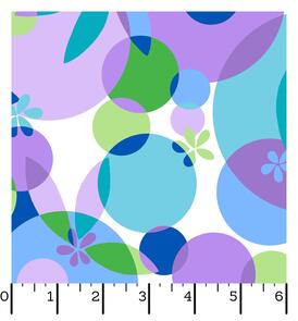 Maywood Good Vibrations (Digital) Bubbles & Blossoms Purple To Blue