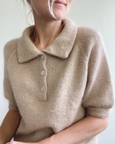 Petite Knit Maude Tee - Knitting Pattern / Kit