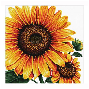 Needle Art World  No Count Cross Stitch Kit - Sunflower