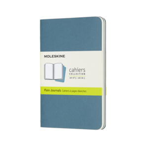 Moleskine Cahier Journal Pocket Plain - Pack of 3