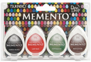 TSUKINEKO Memento Drew drop 4 pack - Set 9