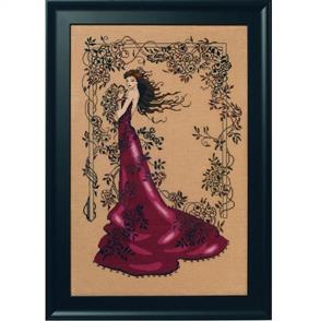 Mirabilia Cross Stitch Pattern - with Bead Kit: Lady of Mystery