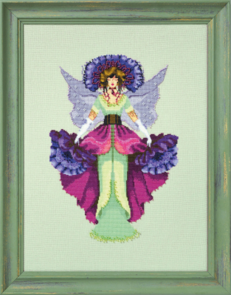 Mirabilia Cross Stitch Pattern - February Amethyst Fairy