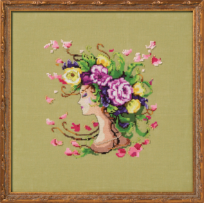 Mirabilia Cross Stitch Pattern & Bead Kit - Pretty to Think So