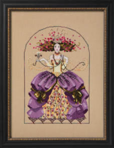Mirabilia Cross Stitch Pattern + Bead Pack - The Empress