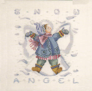 Mirabilia  Cross Stitch Pattern - Giggles in the Snow