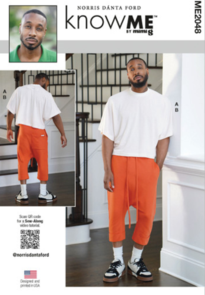 McCalls Know Me Sewing Pattern Men's Knit Top and Joggers ME2048