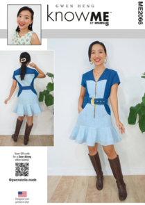 McCalls Know Me Sewing Pattern Misses' Dress by Gwen Heng ME2066