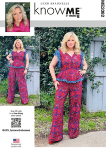 McCalls Know Me Sewing Pattern Misses' Top and Pants ME2092