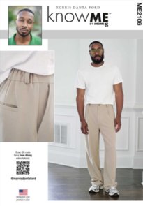 McCalls Sewing Pattern Know Me Men's Pants ME2106