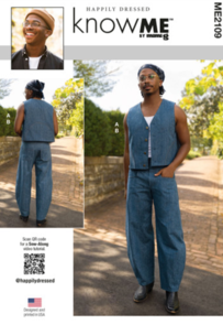 McCalls Know Me Sewing Pattern Men's Vest and Pants