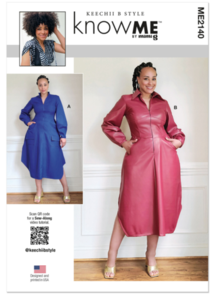 McCalls Know Me Sewing Pattern Misses' Shirtdress ME2140