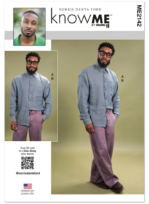 McCalls Know Me Sewing Pattern Men's Shirt and Jeans with Belt ME2142