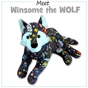 Funky Friends Factory Winsome the Wolf Sewing Pattern