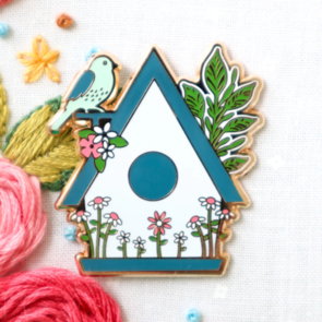 Flamingo Toes Needle Minder - Melody Lane Birdhouse