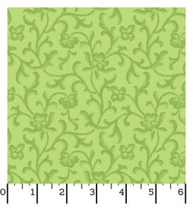 Maywood Emma'S Garden Tonal Scroll Green