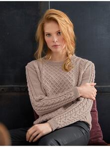 Lana Grossa Pattern / Kit - Cool Wool - Womens Pullover (0043)