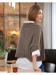Lana Grossa Pattern / Kit - Cool Wool Big - Womens Shrug (0142)