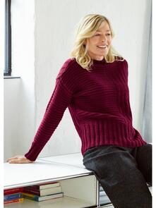 Lana Grossa Pattern / Kit - Cool Wool Big - Womens Pullover (0166)