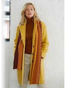 Lana Grossa Pattern / Kit - Cool Wool - Womens Scarf (0016)