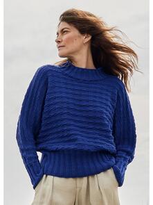 Lana Grossa Pattern / Kit - Cool Wool Big - Womens Pullover (0176)