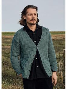 Lana Grossa Pattern / Kit - Cool Wool Big - Mens Jacket (0178)
