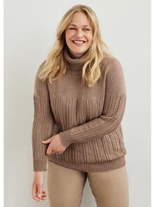 Lana Grossa Pattern / Kit - Cool Wool Big - Womens Pullover (0182)
