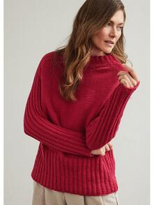 Lana Grossa Pattern / Kit - Cool Wool Big - Womens Pullover (0185)