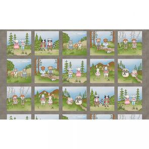 Maywood  Forest Friends Multi Squares