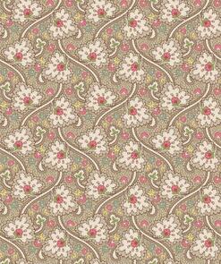 Maywood Graceful Moments Taupe Lace & Roses