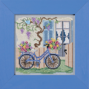 Mill Hill Cross Stitch & Beads Kit - Blue Bicycle