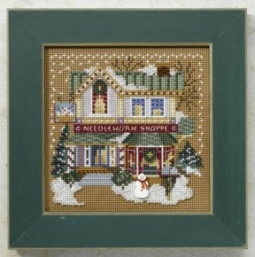 Mill Hill Cross Stitch Kit - Christmas Village - Needlework Shop