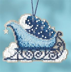 Mill Hill Beaded Cross Stitch Kit - Celestial Sleigh