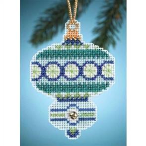 Mill Hill Bead & Cross Stitch Kit: Blue Topaz