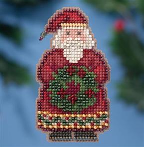 Mill Hill Bead & Cross Stitch Kit: Ye Old Santa