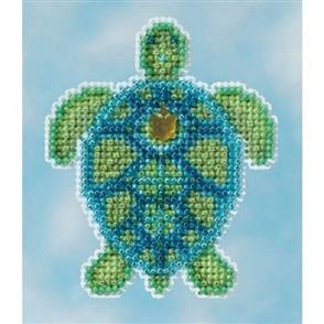 Mill Hill Beaded Cross Stitch Kit - Sea Turtle