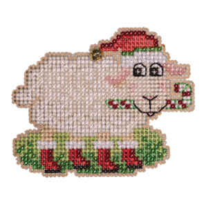 Mill Hill Cross Stitch Ornament Kit - Sweet Sheep
