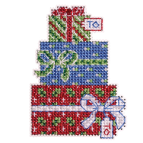 Mill Hill Cross Stitch Ornament Kit - Gift Trio