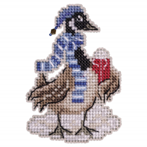 Mill Hill Cross Stitch Ornament Kit - Canada Goose